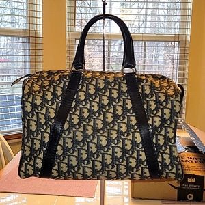 Small Dior boston bag